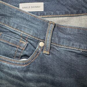 Torrid Denim Jeans in Dark Blue Ankle Skinny